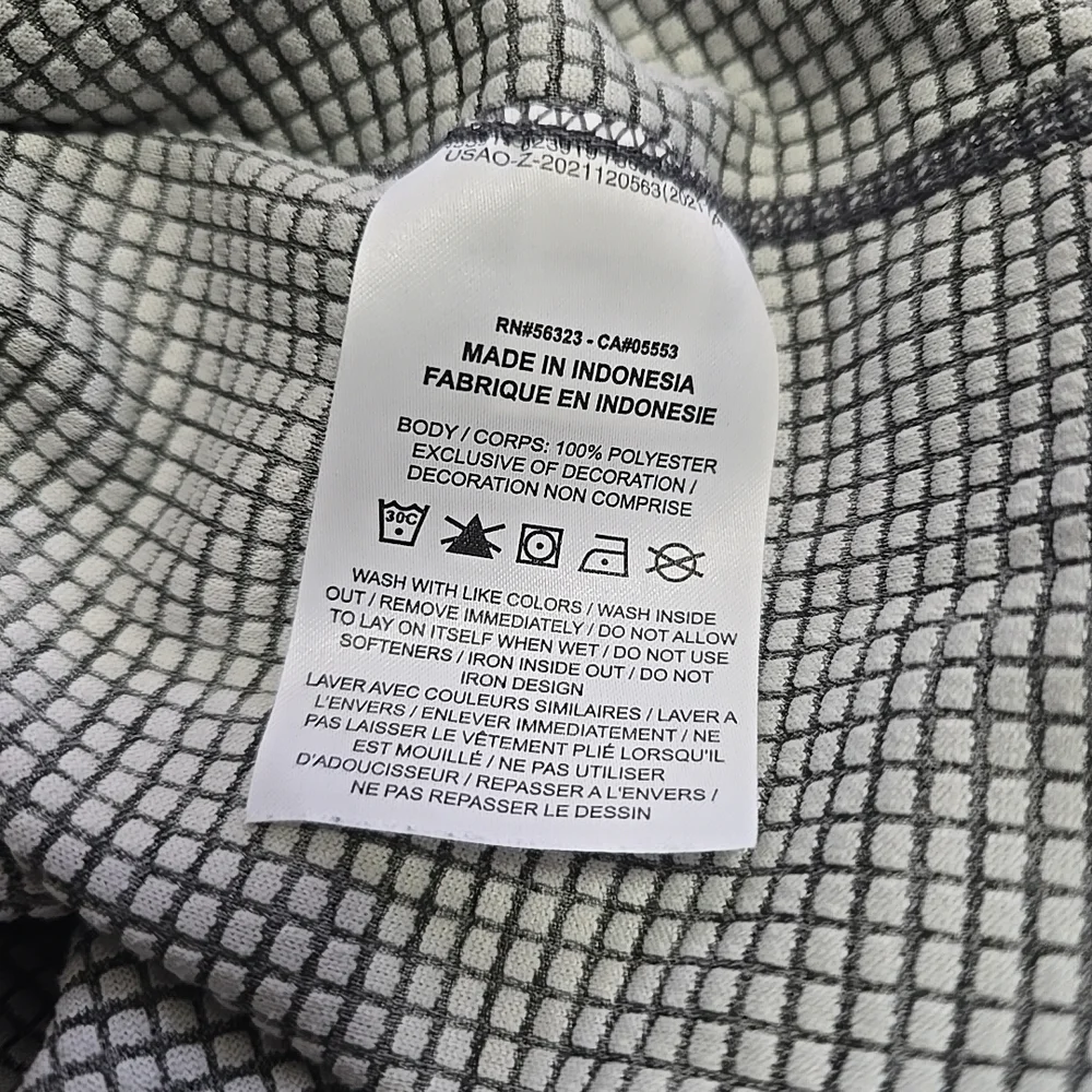 Nike Running‎ Dri-Fit Pullover Mens Medium Gray Quarter Zip Athletic Running Top